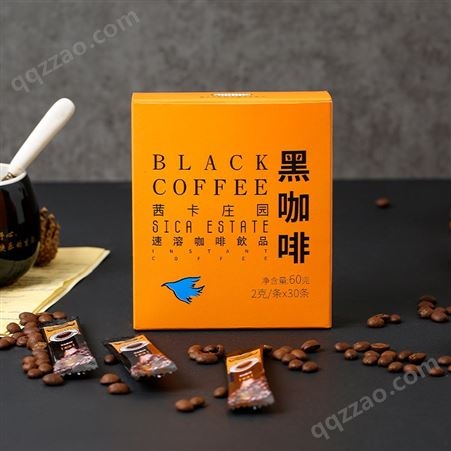茜卡庄园 新品速溶黑咖啡 多种规格可选 可现货批发