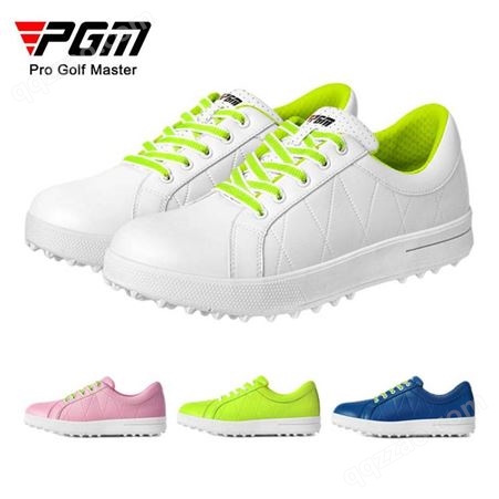 PGM工厂*** 高尔夫球鞋 女款运动休闲鞋 无钉鞋 透气防水