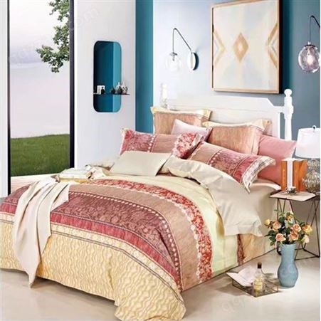 浙江柯桥床单布料批发市场 那种布料的床单滑软 那种布料床单睡觉舒服 金凤凰家纺