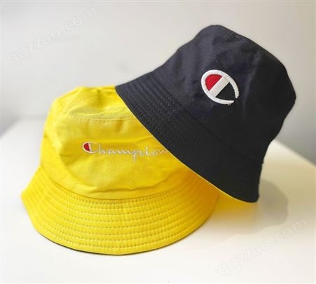 韩版新款刺绣渔夫帽 户外旅行盆帽 棉质帽子 可定制乐意帽业