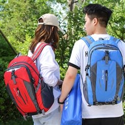 新款简约登山包男女士大容量双肩包运动户外旅行旅游背包